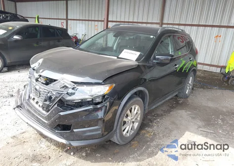 2020 Nissan Rogue Sv Fwd из США, поврежденный, VIN JN8AT2MT8LW016237